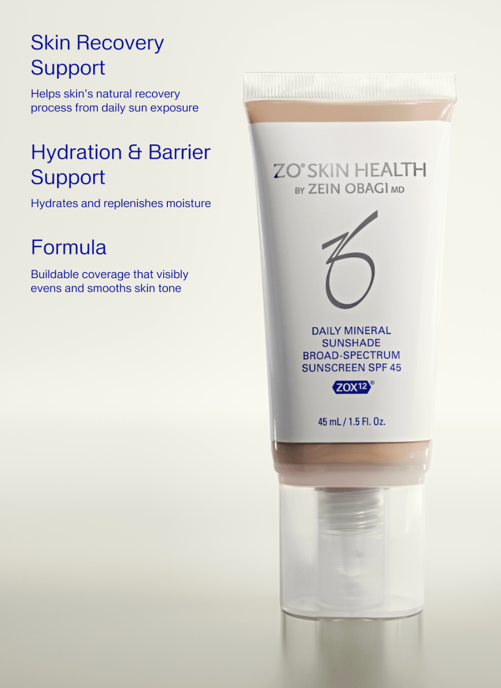 Daily Mineral Sunshade Broad Spectrum SPF 45 (PREORDER NOW)