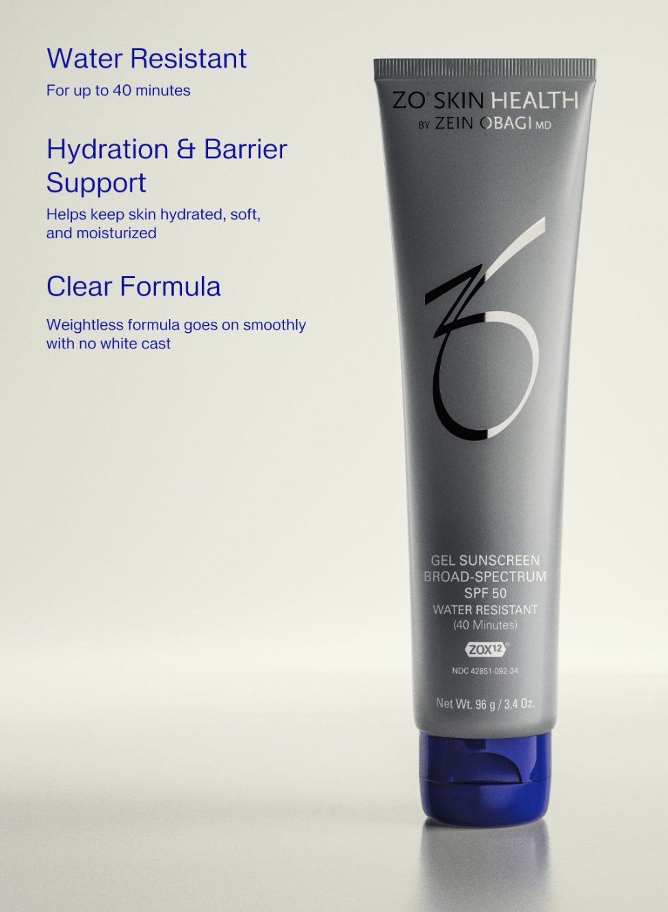 Gel Sunscreen Broad-Spectrum SPF 50 (PREORDER NOW)