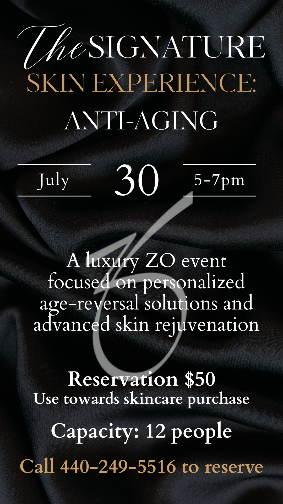 The Signature Skin Experience Event by ZO